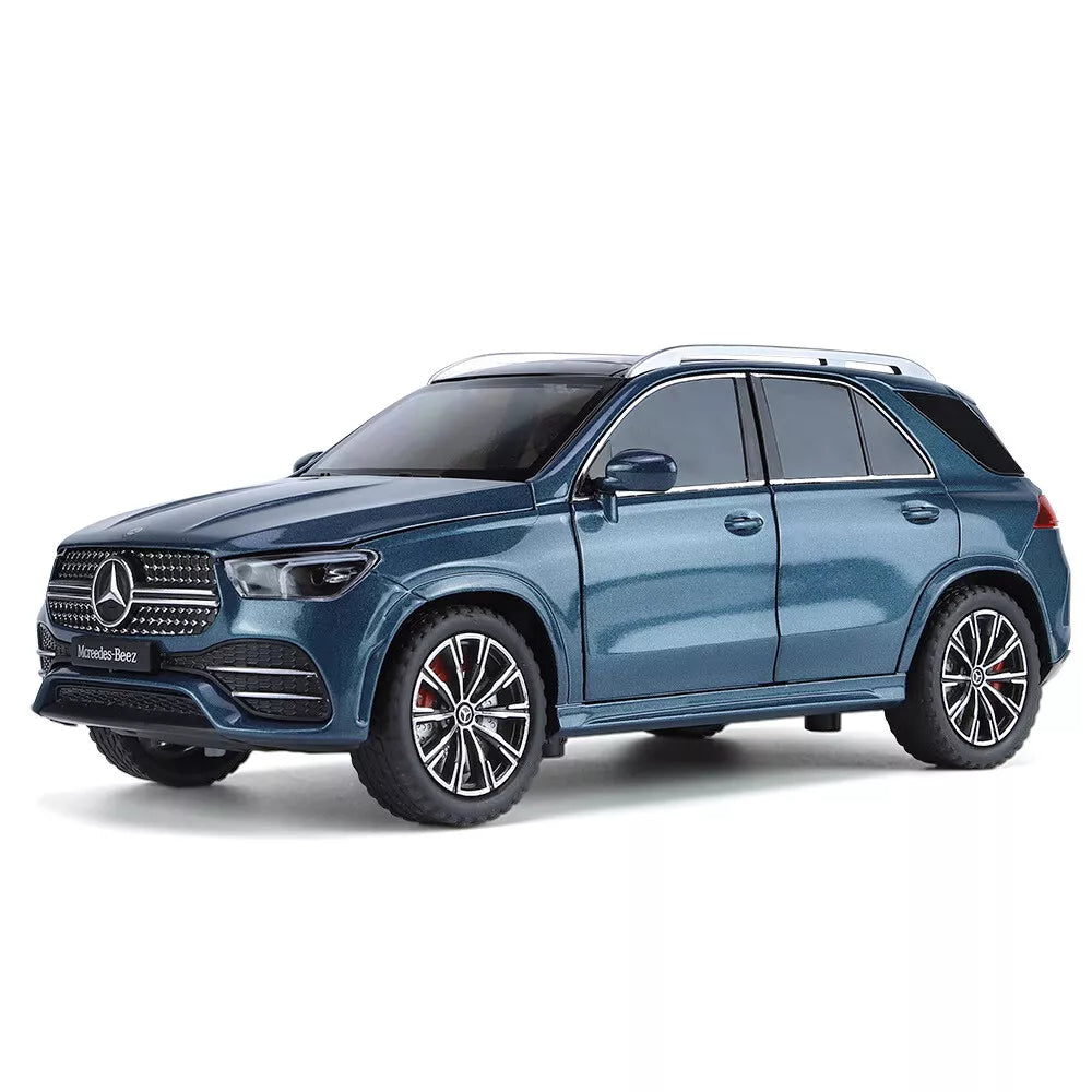 1:24 Alloy Die-cast  Mercedes-Benz GLE 350 Toy Car with Sound and Light