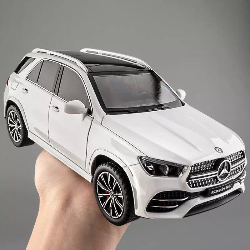 1:24 Alloy Die-cast  Mercedes-Benz GLE 350 Toy Car with Sound and Light