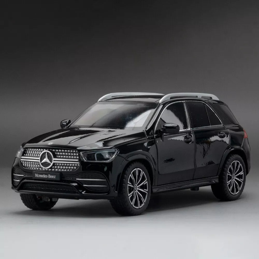 1:24 Alloy Die-cast  Mercedes-Benz GLE 350 Toy Car with Sound and Light