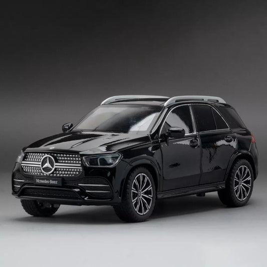 1:24 Alloy Die-cast  Mercedes-Benz GLE 350 Toy Car with Sound and Light